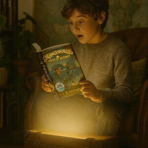 Strangeworlds Travel Agency OwlCrate Jr Exclusive Hardcover by L.D. Lapinski